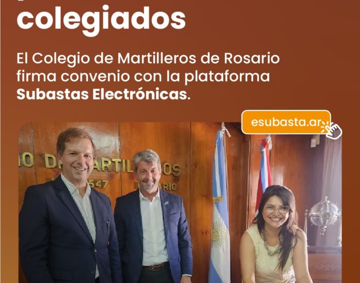 SUBASTAS ELECTRÓNICAS – REGISTRATE